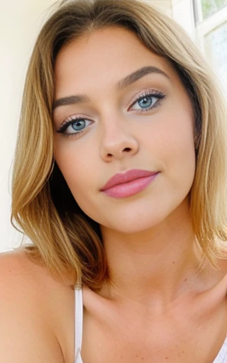 Beautiful Blonde Nude Blue Eyed Magnificent Woman SeaArt AI