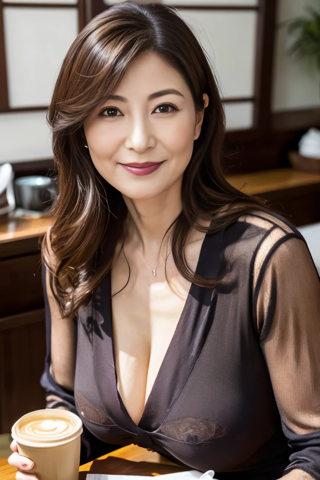 Beautiful Japanese Woman Inviting MeBeautiful Mature Woman SeaArt AI