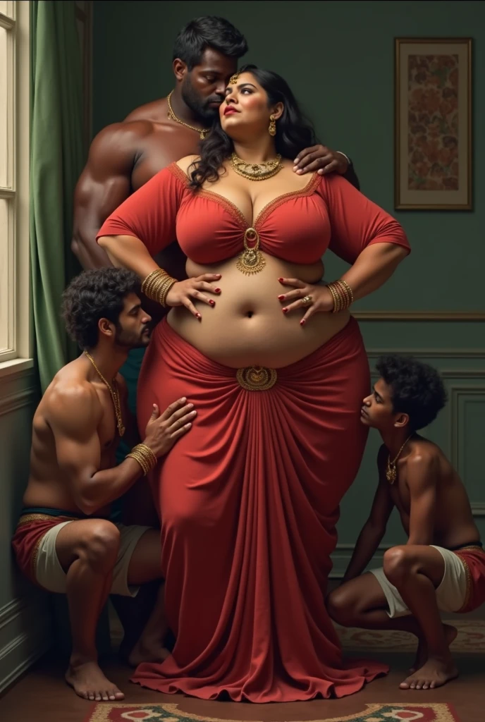 Tall Big Sexy Mature Huge Figured Curvy Voluptuous Indian Queen In