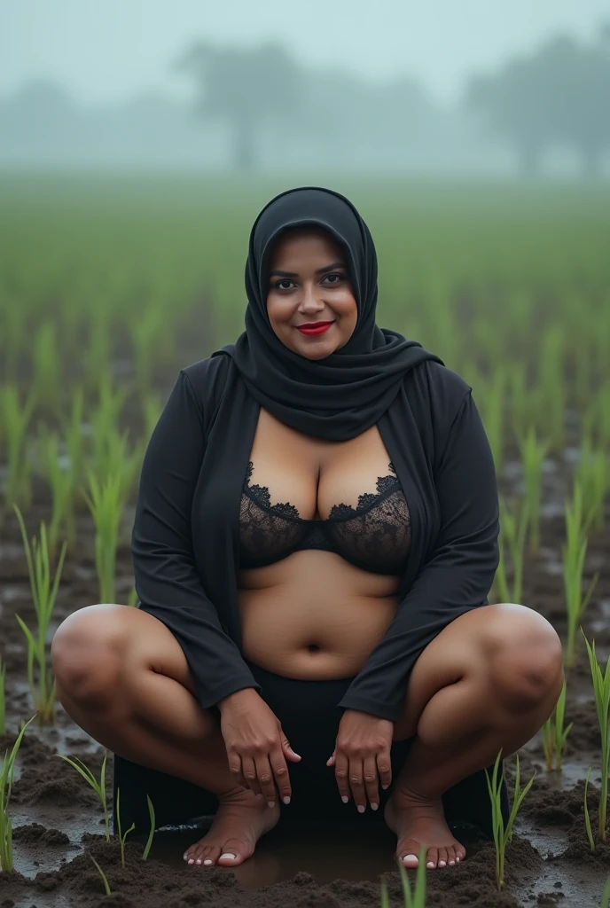 Mature Woman Wearing Pashmina Hijab Native Indonesia SeaArt AI