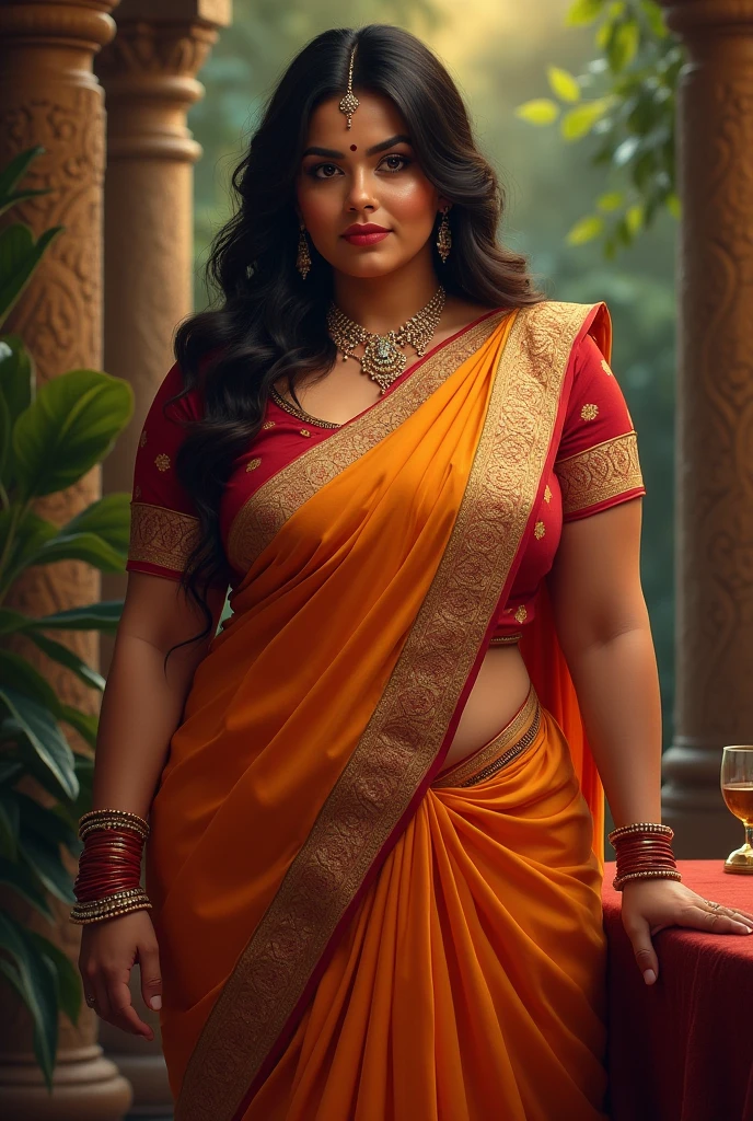 Bbw Beautiful Indian Bhabhi SeaArt AI