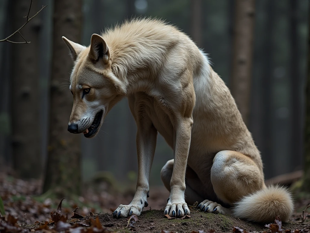 Muscular Furry Wolf Having Anal Sex SeaArt AI