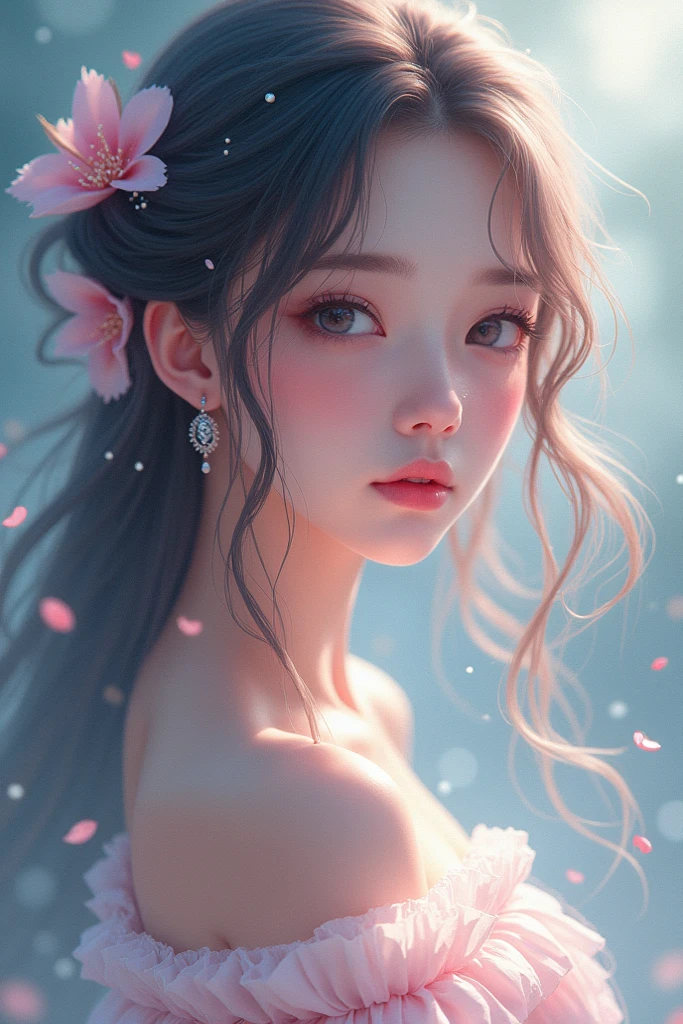 Nude Girl Anime Style K SeaArt AI