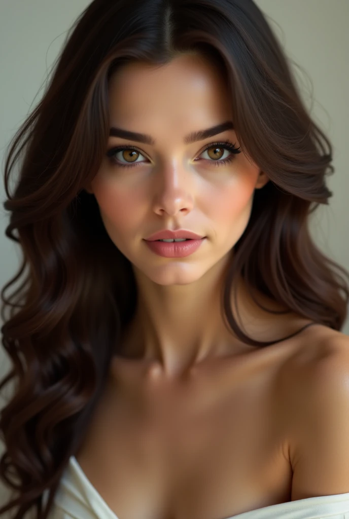Brunette Woman SeaArt AI