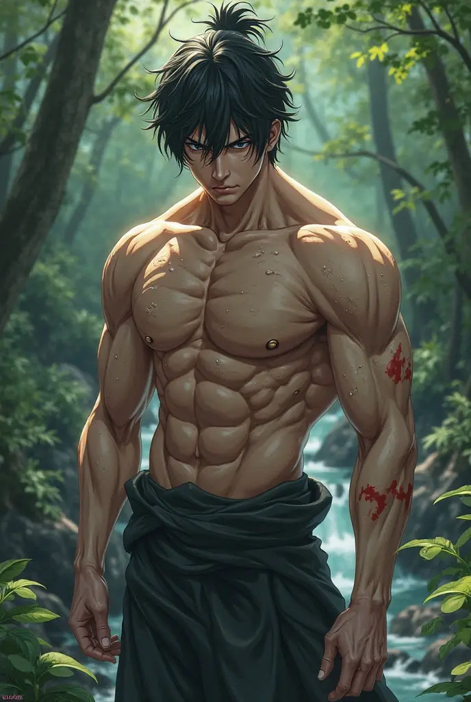 Make Me The Anime Character Who Is Satoru Gojo Completely Naked