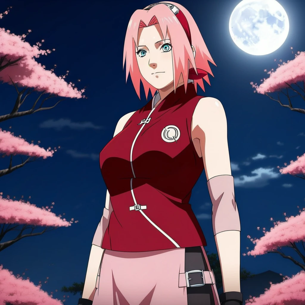 Rating Safe A Hot And Sexy Picture Of Sakura Haruno Standing By The