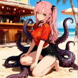 Octopus girl