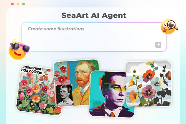 Create AI illustrations by conversation