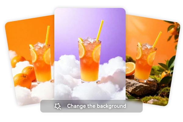 Change image background with AI