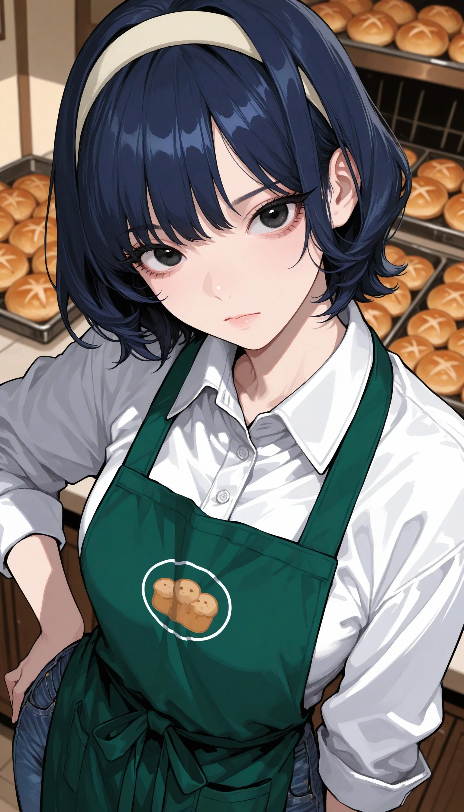 Short-Haired Anime Girl