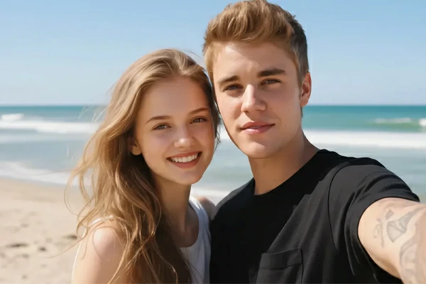 fotos de famosos para selfis con ia