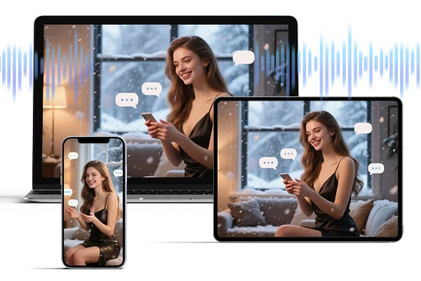 Chatea con tu amigo virtual desde cualquier dispositivo