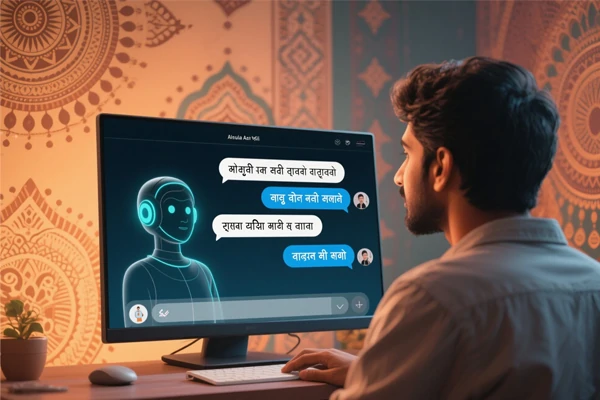 ChatGPT بالهندية عبر الإنترنت