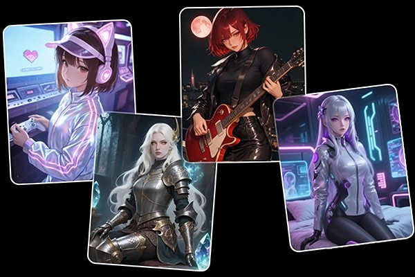 A Variety of AI Characters