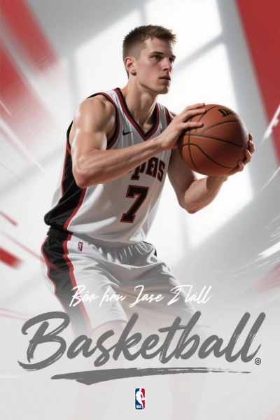 Basketball Magazine Cover