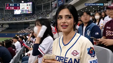 Risultato di tutorial di trasmissione di baseball coreano con inquadratura realistica dello stadio