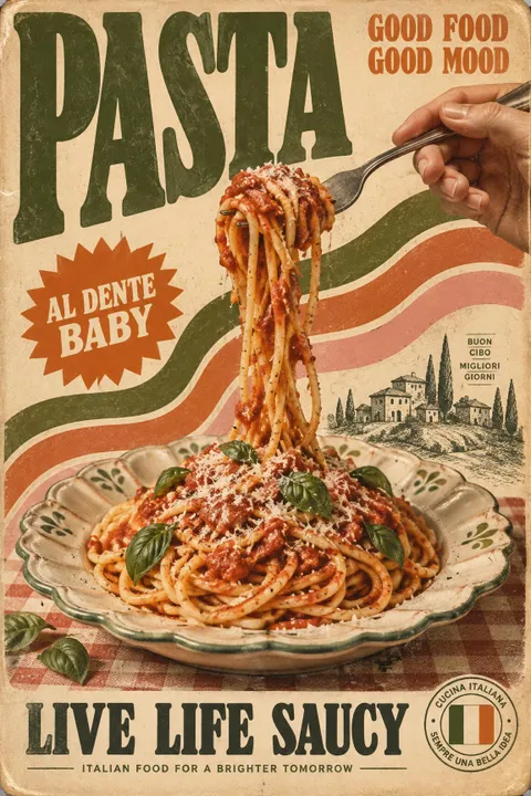 Pasta Poster