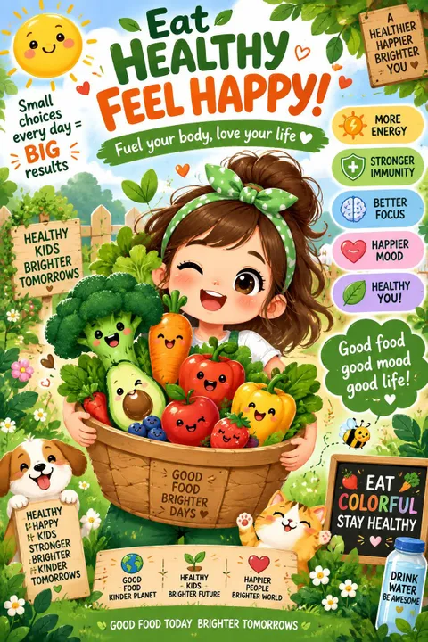 Kids Nutrition Poster