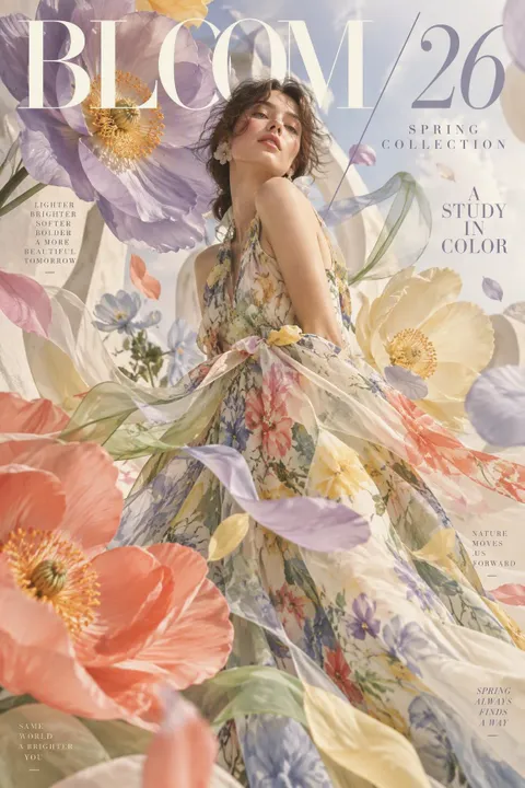Spring Fashion Poster