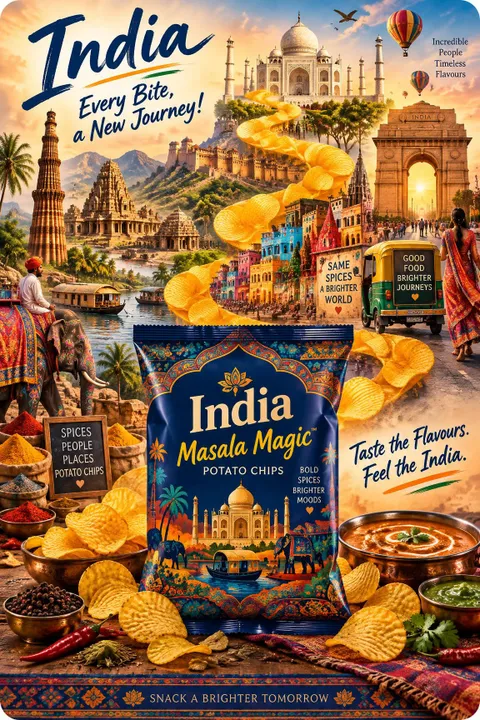 Chips Ad Poster
