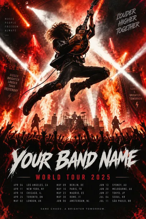 Rock Concert Poster