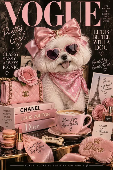 Pet Fashion Poster