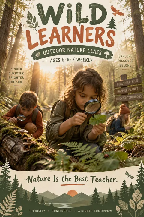 Nature Education Poster