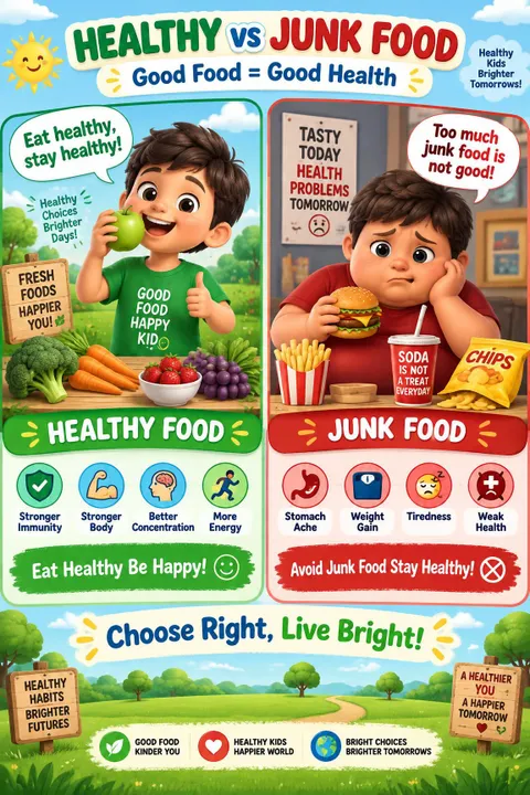 Healthy Food Poster