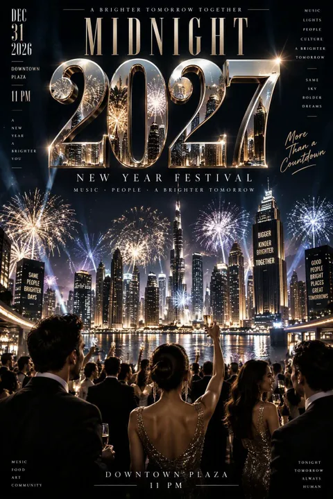 New Year Poster