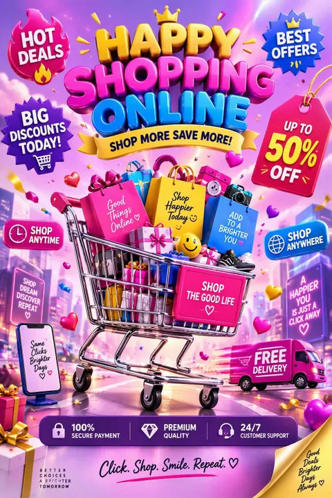 Online Shopping Poster