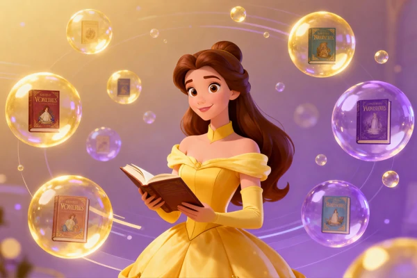 Disney Princess Chat with Sharp Memory System