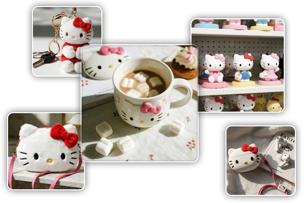 Multiple Hello Kitty Images