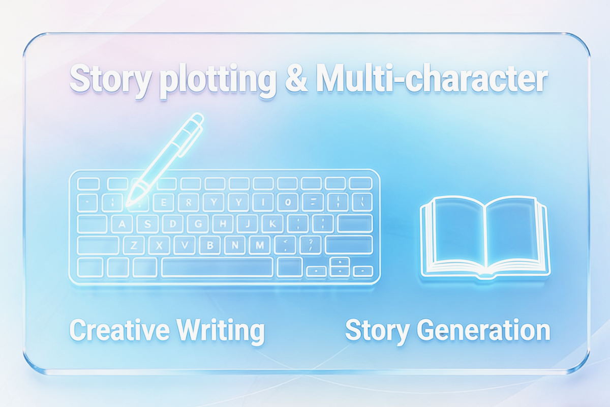 AI story plotting and multi-character tools_SeaBell