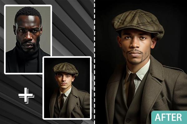 使用AI改變照片中人物的種族