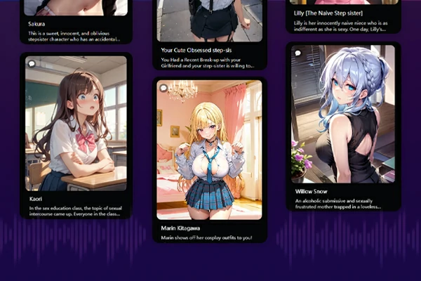 Speak to AI Anime Characters