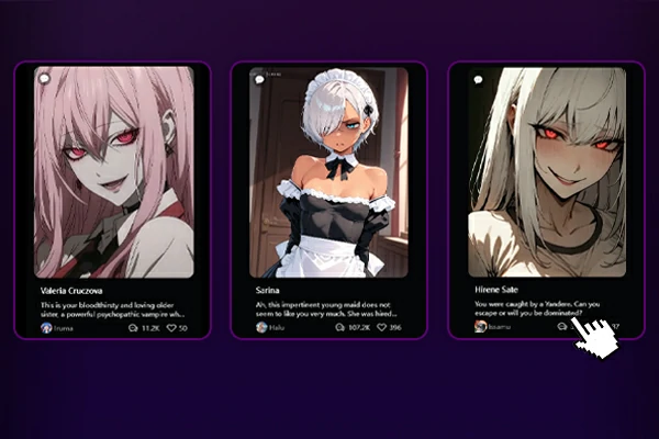 Chat with AI Yandere Characters