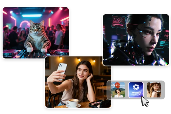 AI art generation from text