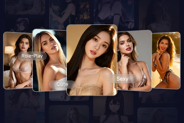 Different Styles of AI Girls