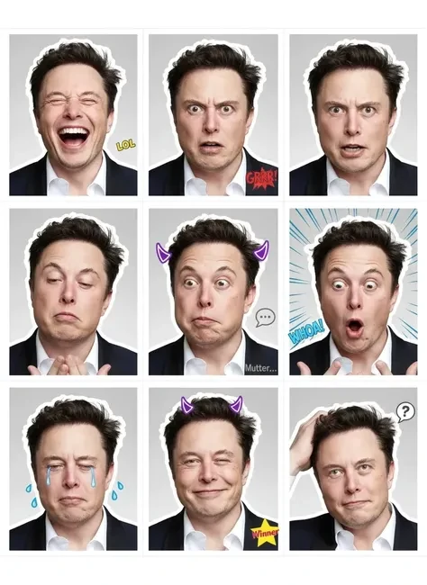 AI가 생성한 다양한 밈