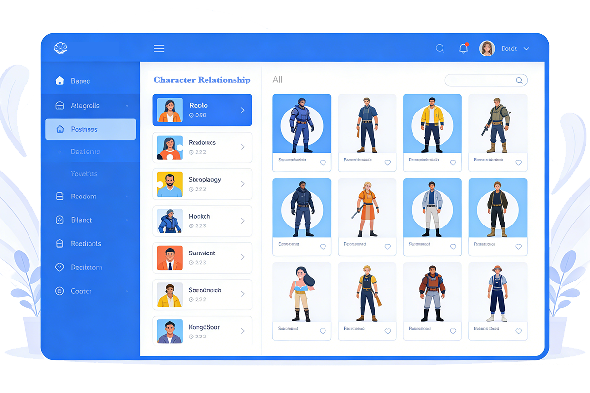 Character relationship mapping and story arc tracking_SeaBell
