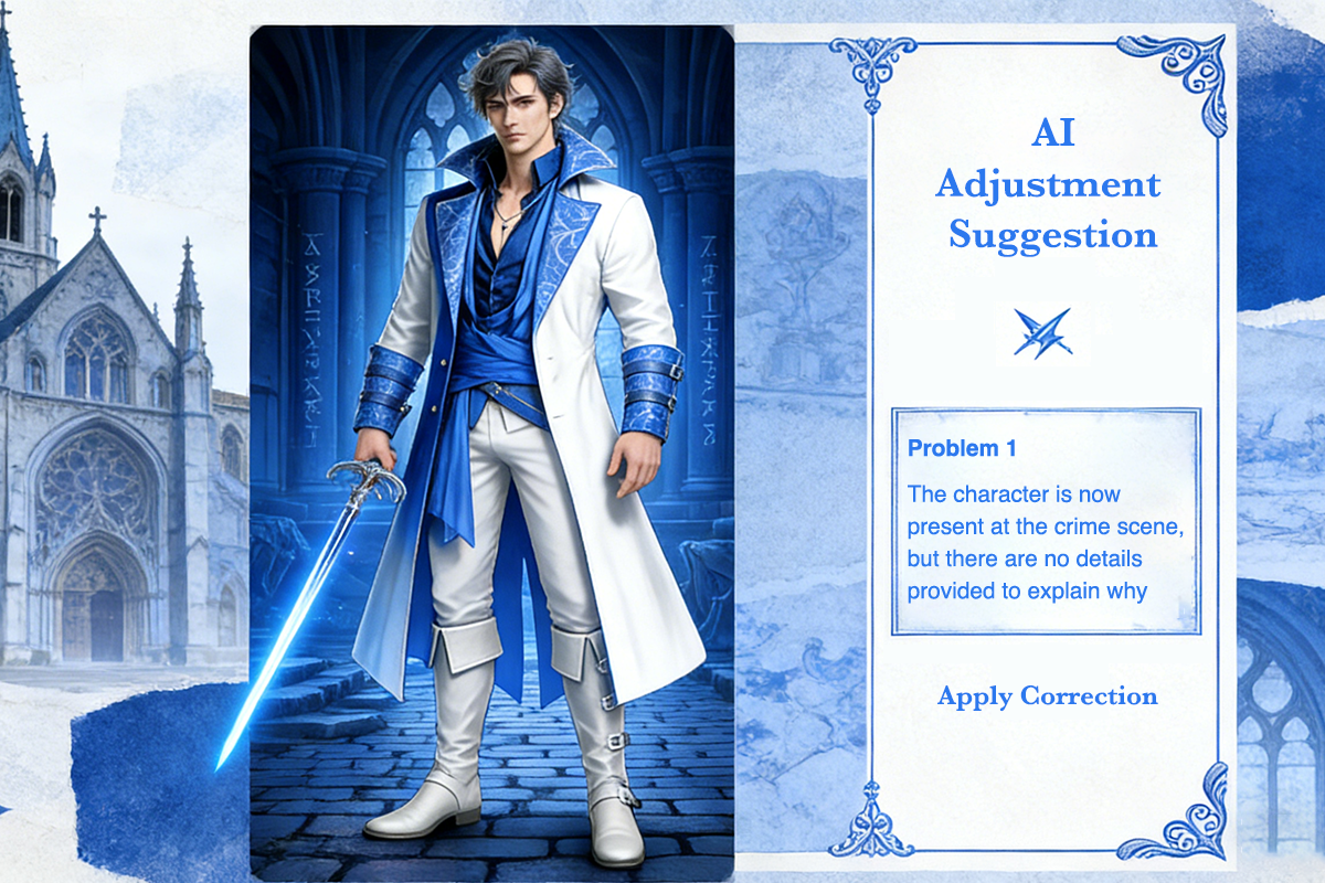 AI Consistency Check for New Character Details_SeaBell