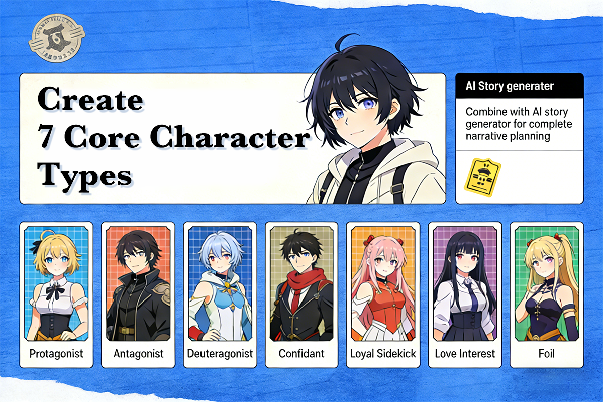 7 Story Character Templates