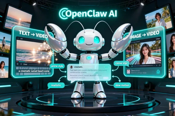 Convert idea to video with AI agent