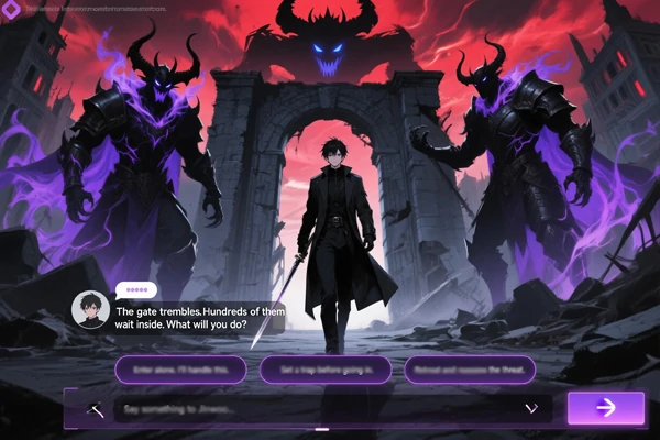 AIロールプレイ用RPGシステムインターフェース