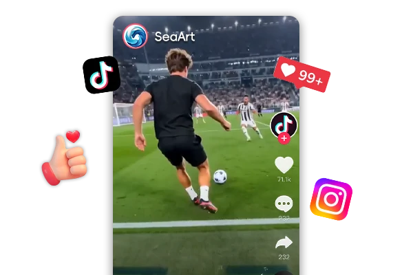 Viral World Cup 2026 AI football video clips for social media