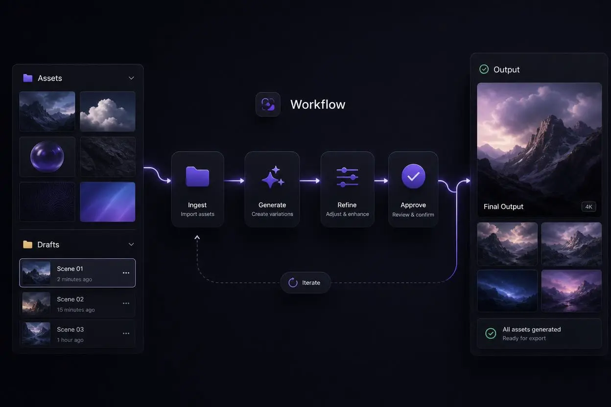 개발자 주도의 AI CLI 크리에이티브 작업과 에이전트 워크플로우 자동화를 위한 SeaArt CLI.