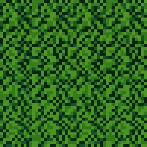 Dense Green Leaf Block