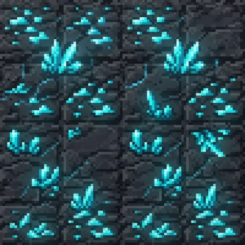 Glowing Crystal Ore