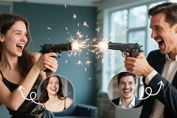 AI Gun Fight Video Generator