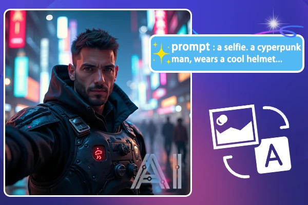 Text to Selfie Example